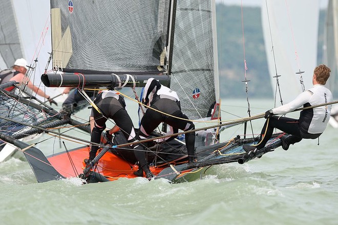 Dockyard 18ft Skiff Grand Prix 1 Hungary. photographers: Hedi Thumbasz, Adam Csongradi © 18ft Skiff